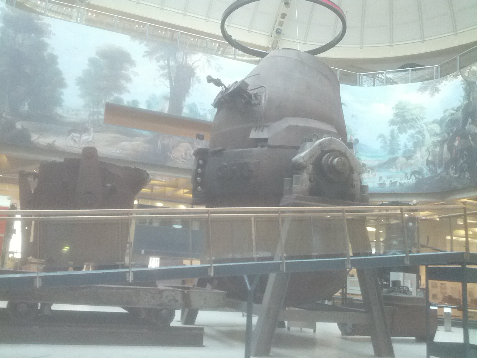 Massive boiler thing. Reminds me of Howl's Moving Castle (which I STILL haven't finished watching)