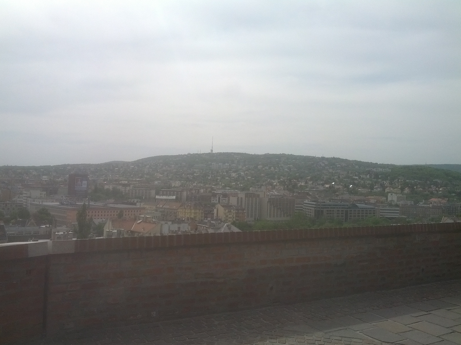 Nice view, horrible camera. I found out in Vienna this was because I had a bunch of dirt on my camera. Still need to get a new phone and upgrade the camera though. 