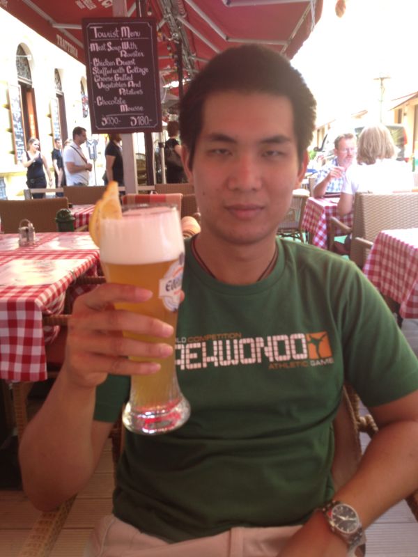 My energetic face after the tour.