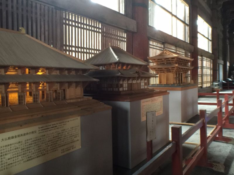 model of temples