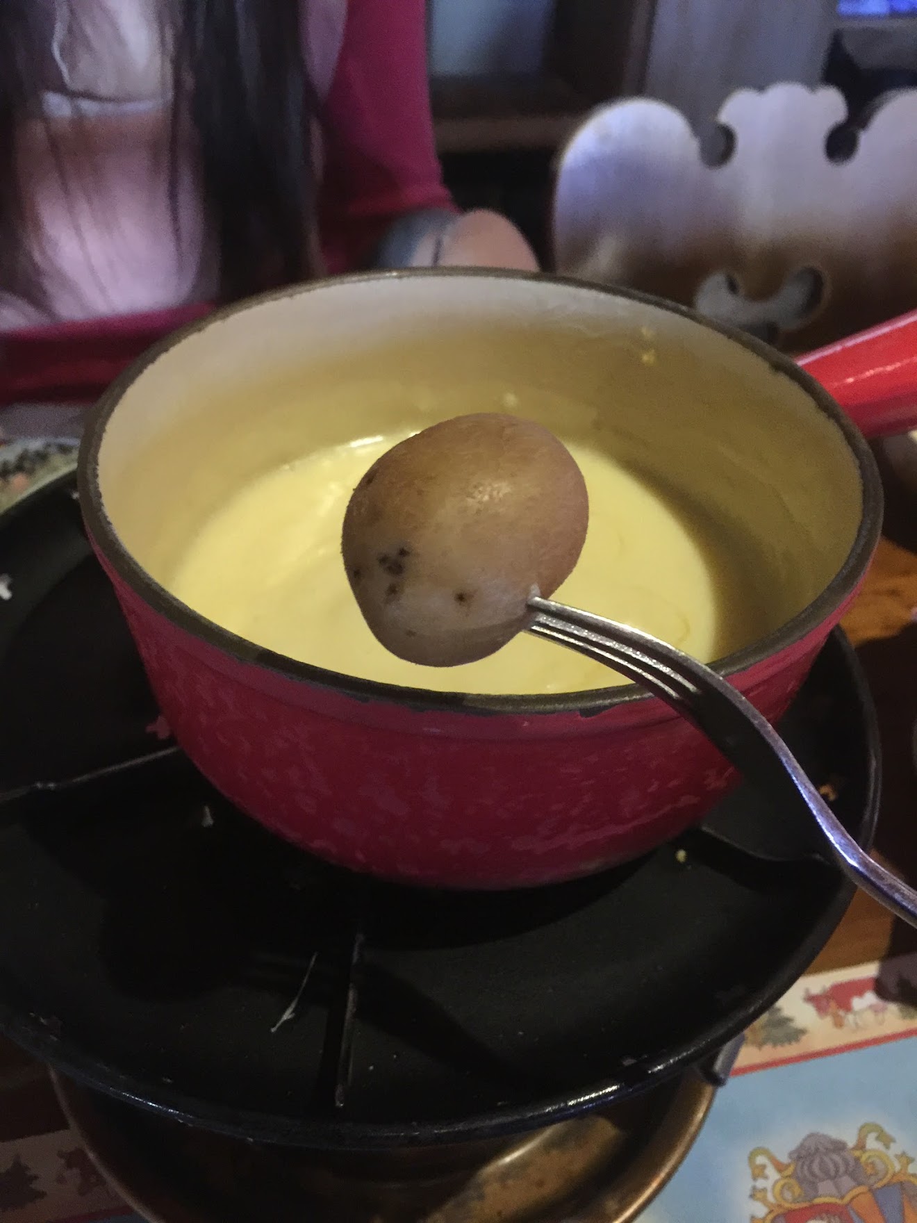 Cheese fondue